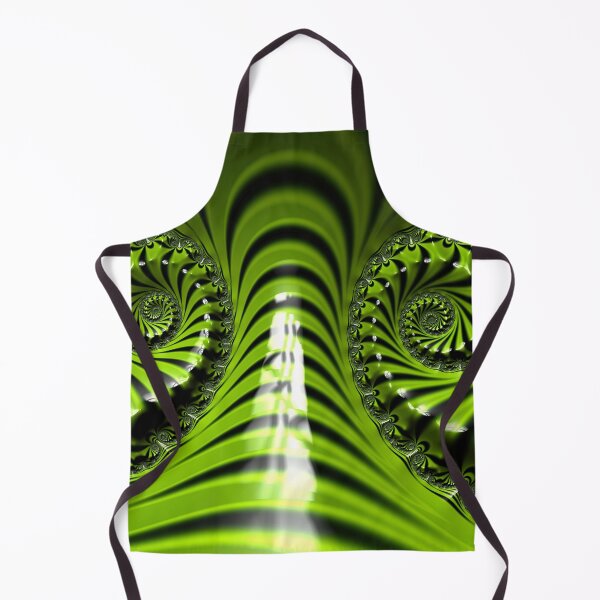 Item preview, Green Banded Spirals designed and sold by Elisabeth Lucas.