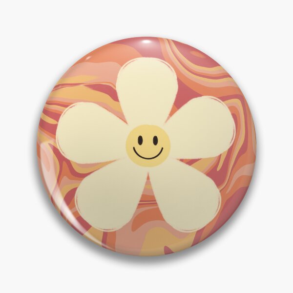 Item preview, Retro Smiley Flower designed and sold by happylilclouds.