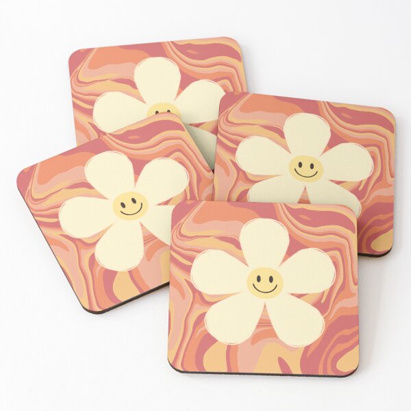 Item preview, Retro Smiley Flower designed and sold by happylilclouds.