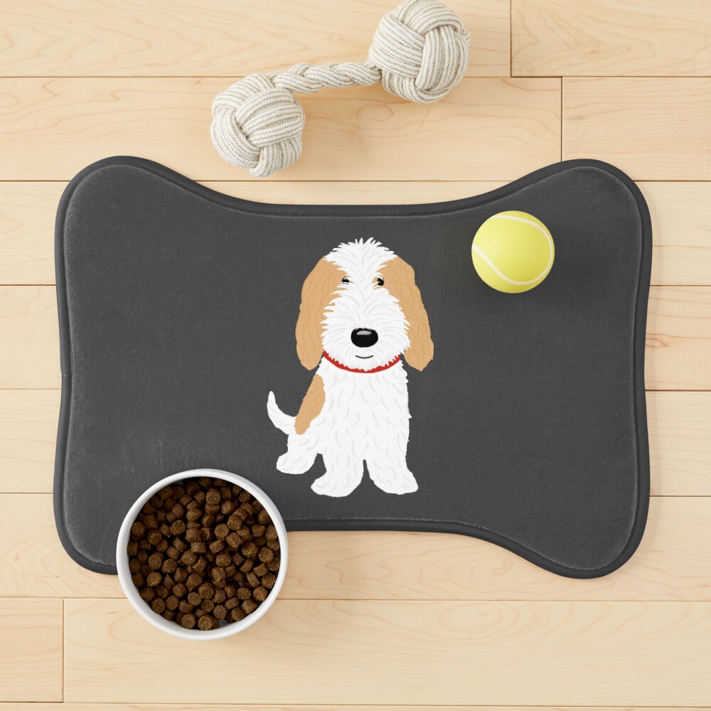 Cute Cartoon Dog PBGV Pet Mat