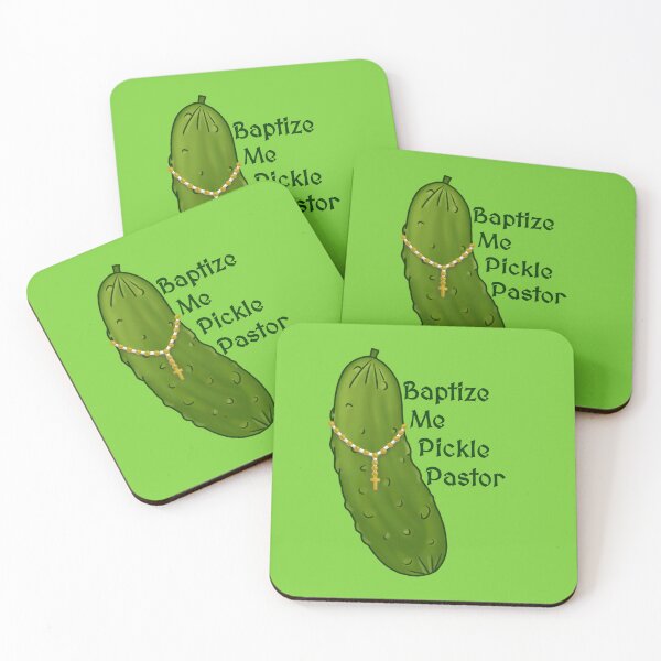 Item preview, Baptize Me Pickle Pastor designed and sold by off-broom-art.