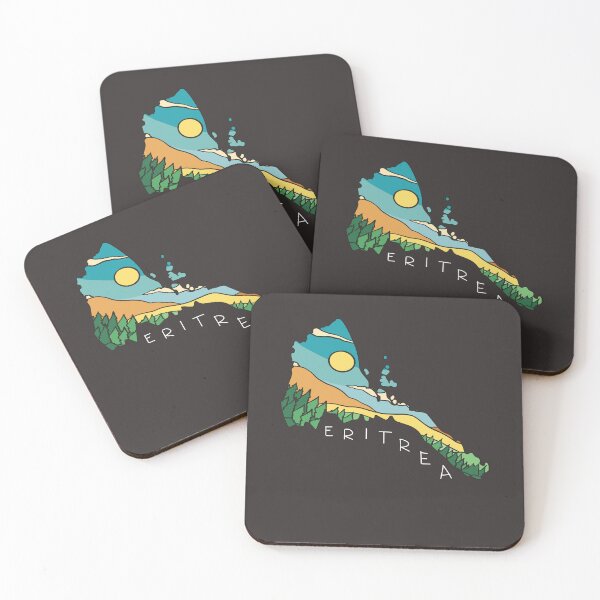 Item preview, Eritrea Landscape Map Art designed and sold by MrEddie10.