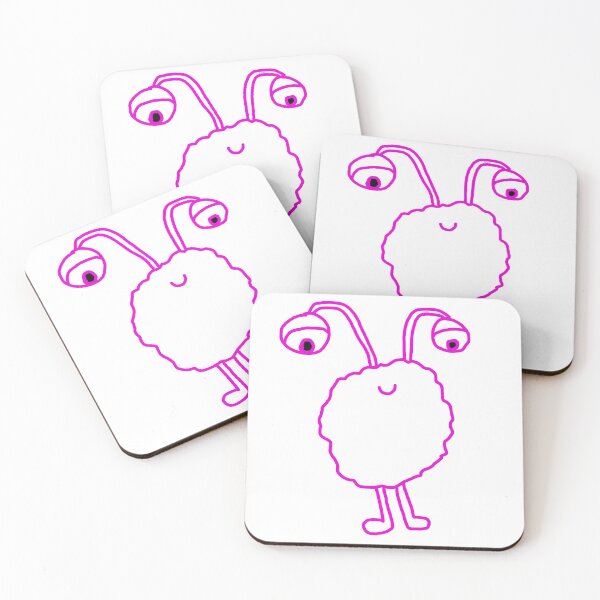 Item preview, Friendly Pink Monster designed and sold by HFGjewels.