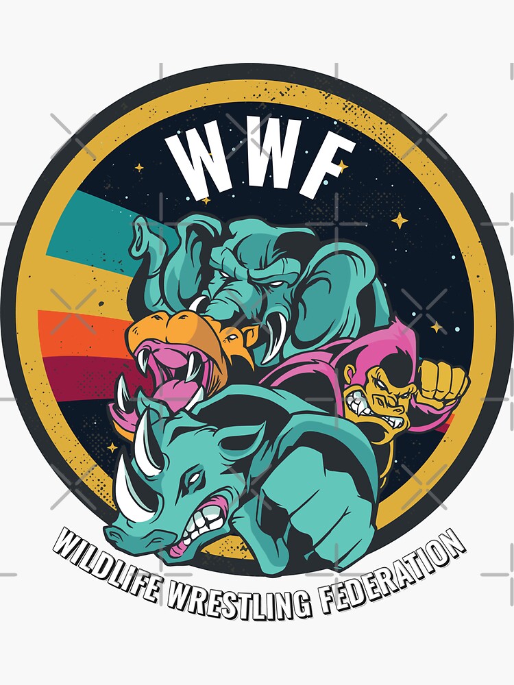 Wwf store Stickers