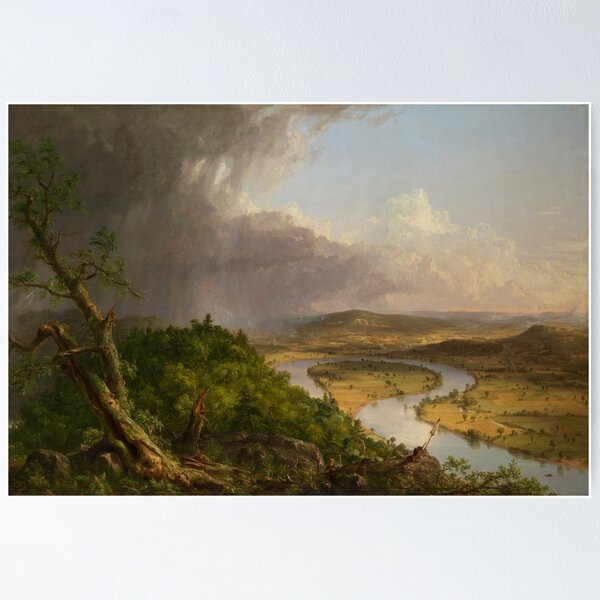 Item preview, The Oxbow | Thomas Cole | 1836 American Art designed and sold by CJET.