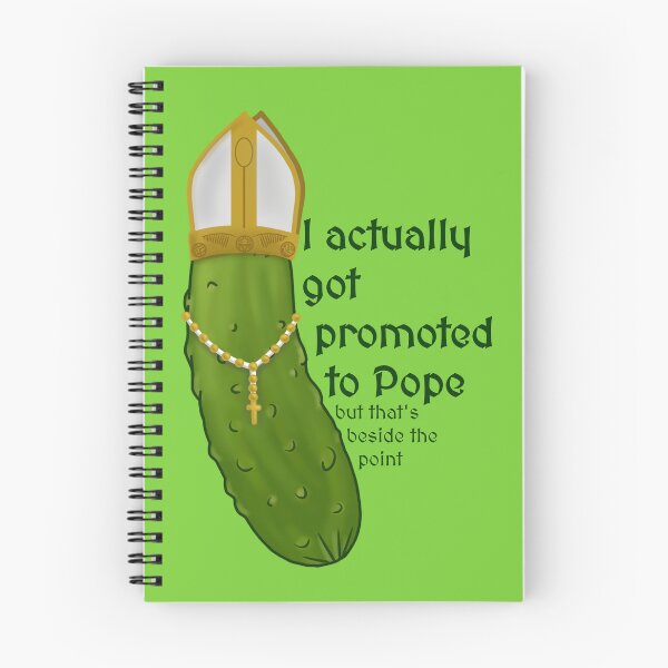 Item preview, Promoted to Pickle Pope designed and sold by off-broom-art.
