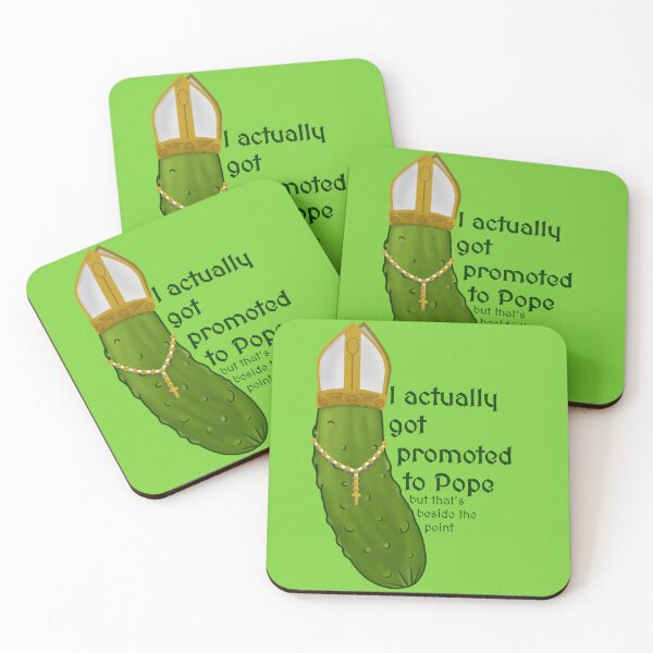 Item preview, Promoted to Pickle Pope designed and sold by off-broom-art.