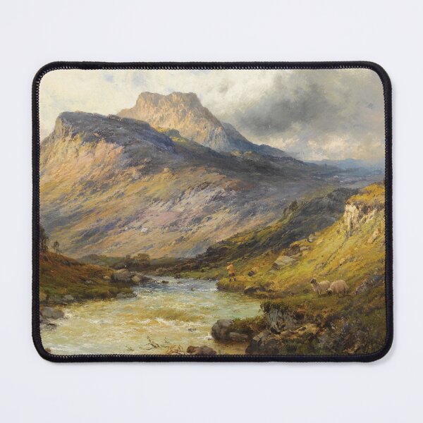 Item preview, Loch Lomond; A Trout Stream near Stirling | Alfred de Breanski | Scotland Highlands Art designed and sold by CJET.