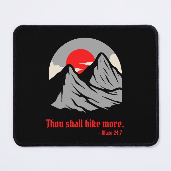 Item preview, Thou Shall Hike More Vintage Mountains designed and sold by ModkMerch.
