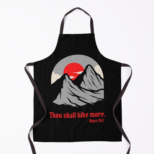 Item preview, Thou Shall Hike More Vintage Mountains designed and sold by ModkMerch.