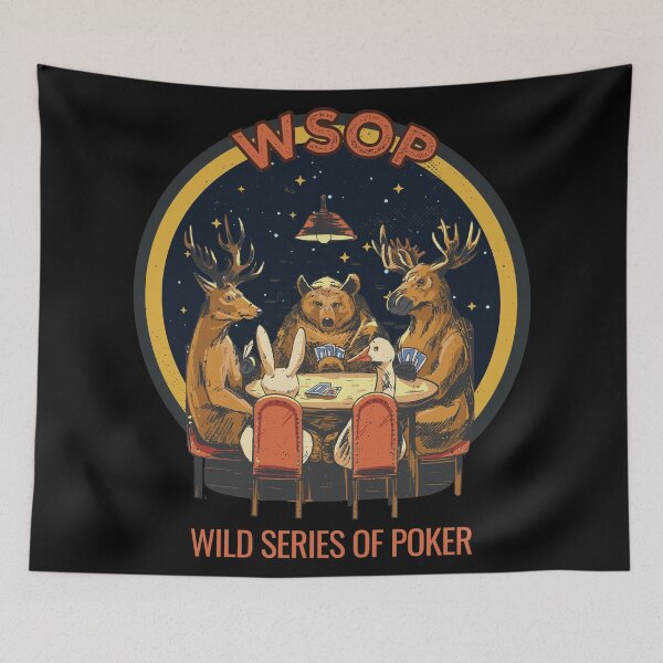 Item preview, Wild Series Of Poker WSOP Funny designed and sold by artado.