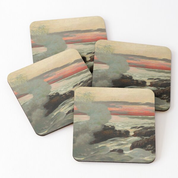Item preview, West Point, Prout's Neck | Winslow Homer | 1900 Nautical Ocean Art designed and sold by CJET.