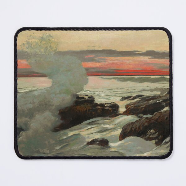 Item preview, West Point, Prout's Neck | Winslow Homer | 1900 Nautical Ocean Art designed and sold by CJET.