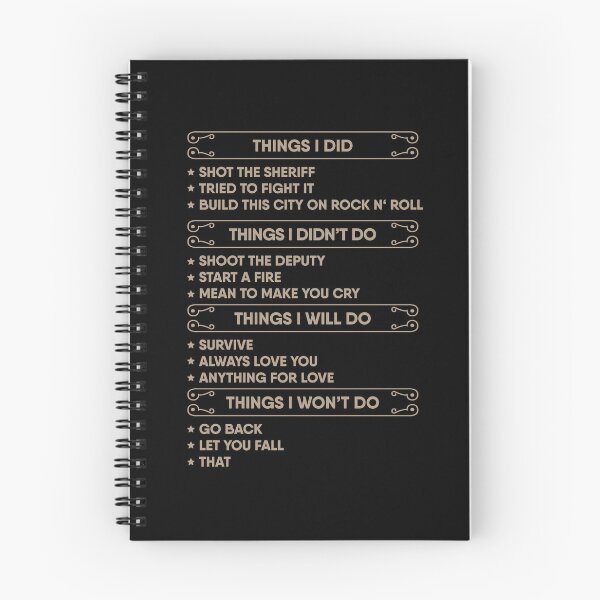 Item preview, Things We Didnt Do Music Songs Lover designed and sold by artado.