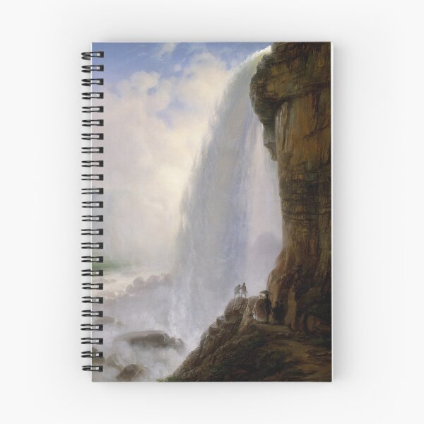 Item preview, Underneath Niagara Falls | Ferdinand Richardt | 1862 Horseshoe Falls Park Art designed and sold by CJET.