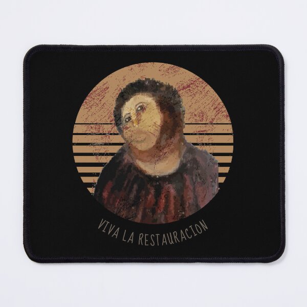 Item preview, Viva La Restauracion Jesus Fresco Restoration Fail Meme designed and sold by artado.