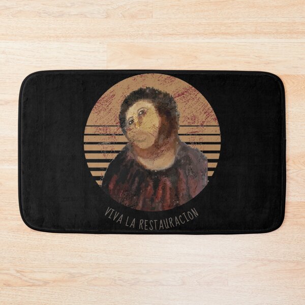 Item preview, Viva La Restauracion Jesus Fresco Restoration Fail Meme designed and sold by artado.