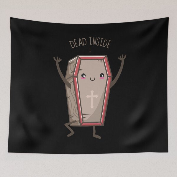 Item preview, Dead Inside Happy Kawaii Character designed and sold by artado.