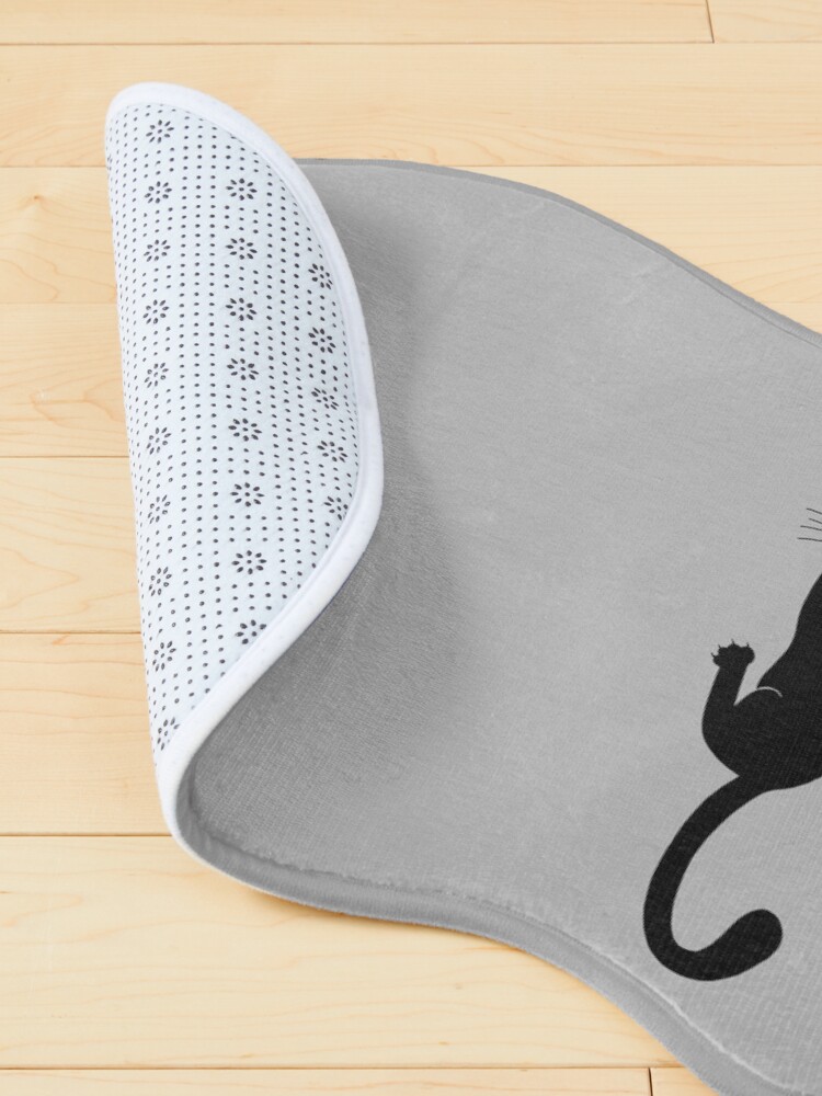 Alternate view of Black Cat Holding On Pet Mat