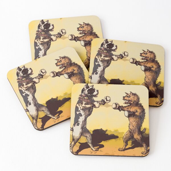 Item preview, Cães lutadores designed and sold by Luizprint.