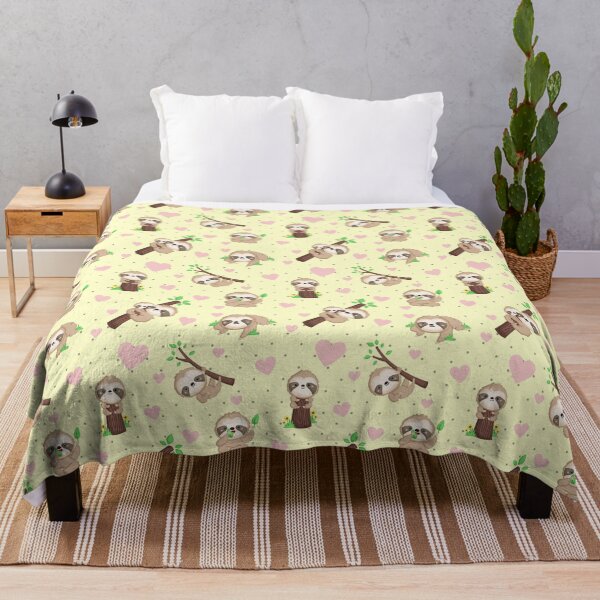 Item preview, Baby Sloth Seamless Pattern designed and sold by JDWCreations.