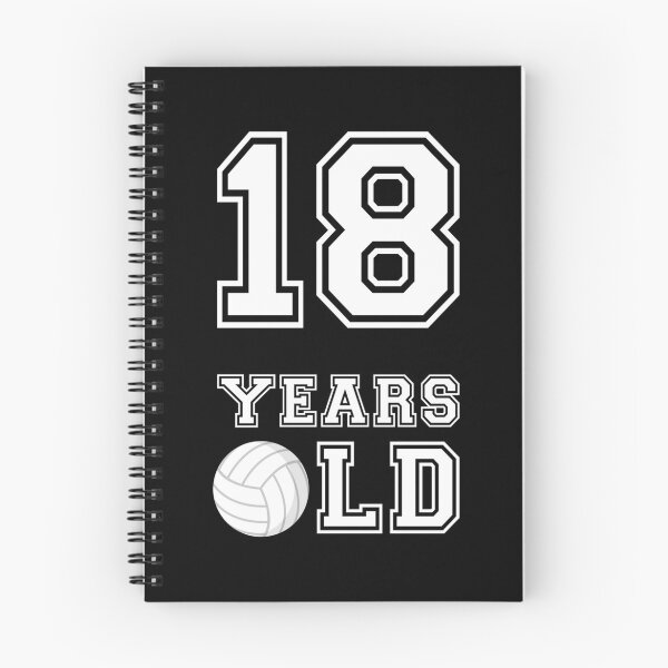 Item preview, 18 Years Old Volleyball 18th Birthday Gift Sticker designed and sold by ximenagene.