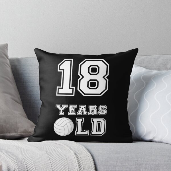 Item preview, 18 Years Old Volleyball 18th Birthday Gift Sticker designed and sold by ximenagene.