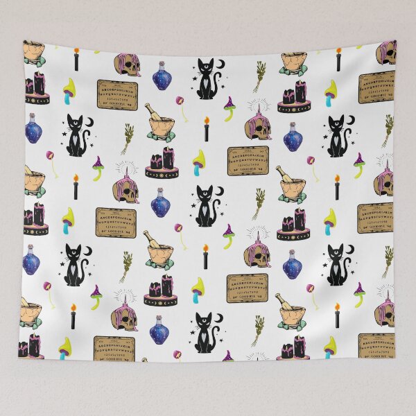 Item preview, Witchcraft Themed Pattern designed and sold by silviaol.