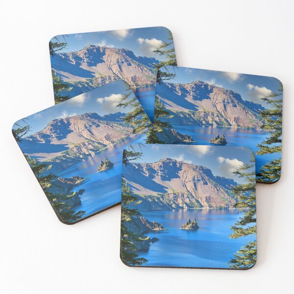 Item preview, Phantom Ship of Crater Lake designed and sold by KirtTisdale.