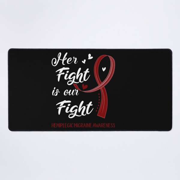 Item preview, Her Fight Is Our Fight Hemiplegic Migraine Awareness designed and sold by Kohend.