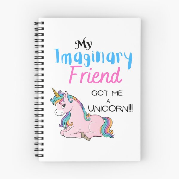 Item preview, My Imaginary friend got me a unicorn  designed and sold by TruLuv.