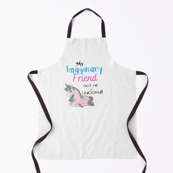 Item preview, My Imaginary friend got me a unicorn  designed and sold by TruLuv.