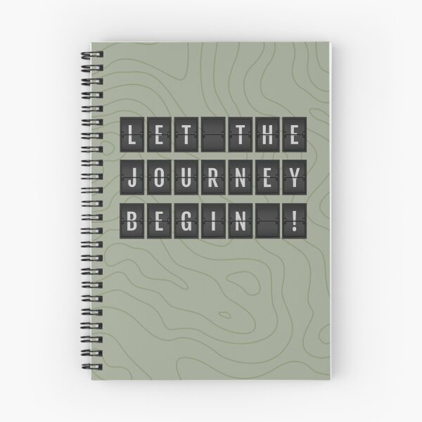 Item preview, Let the Journey Begin! designed and sold by Roam-and-Root.