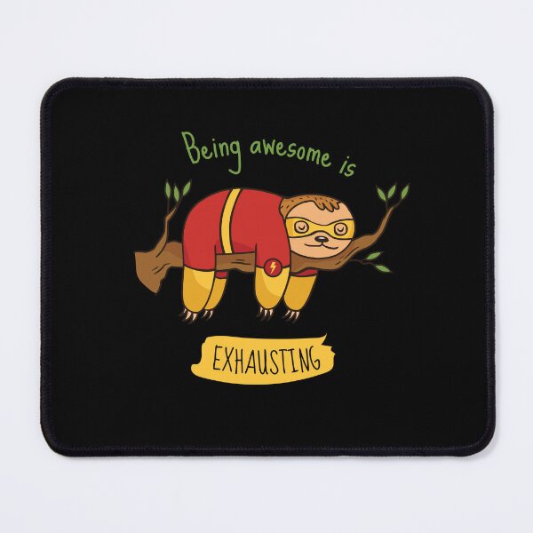 Item preview, Cute Sleeping Superhero Sloth designed and sold by artado.