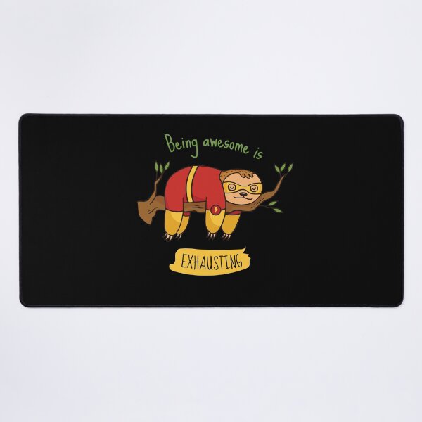 Item preview, Cute Sleeping Superhero Sloth designed and sold by artado.
