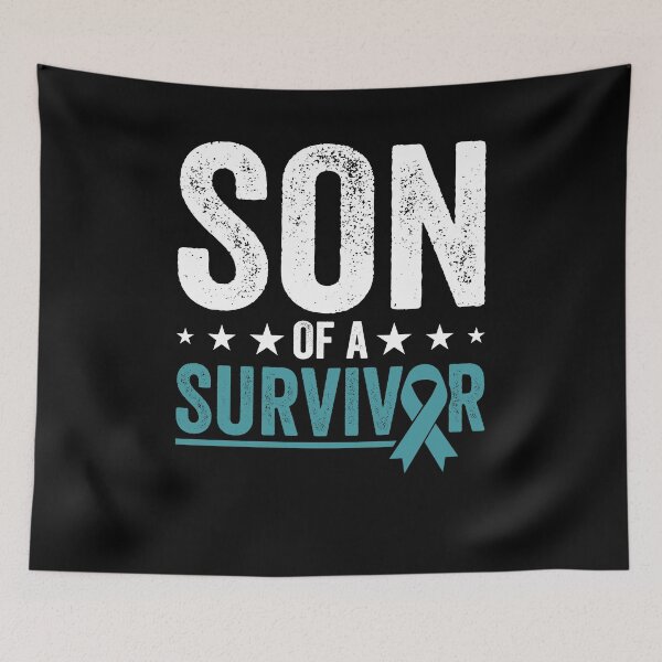 Item preview, Son Of A Survivor Shirt, Ovarian Cancer Shirt, Ovarian Cancer Awareness Month Shirt, Ovarian Cancer Mom Shirt, Ovarian Cancer Warrior Shirt designed and sold by aymob.