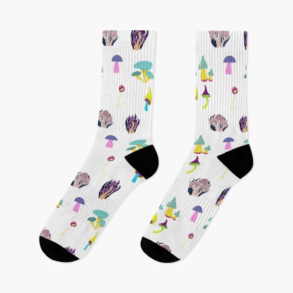 Item preview, Cute Colorful Wild Mushrooms  designed and sold by silviaol.