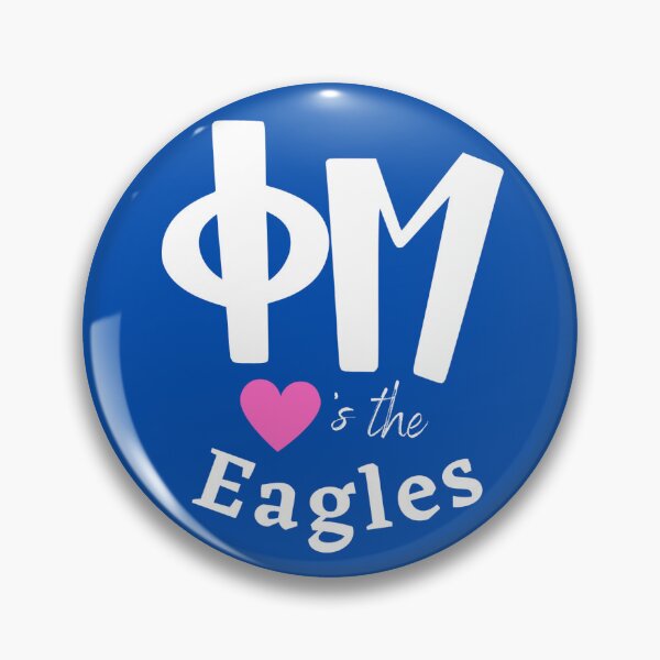 Item preview, phi mu loves the eagles designed and sold by skylarpatterson.
