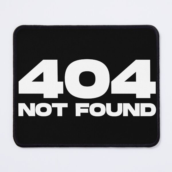 Item preview, 404 not found art minimalist designed and sold by tropical_dream.