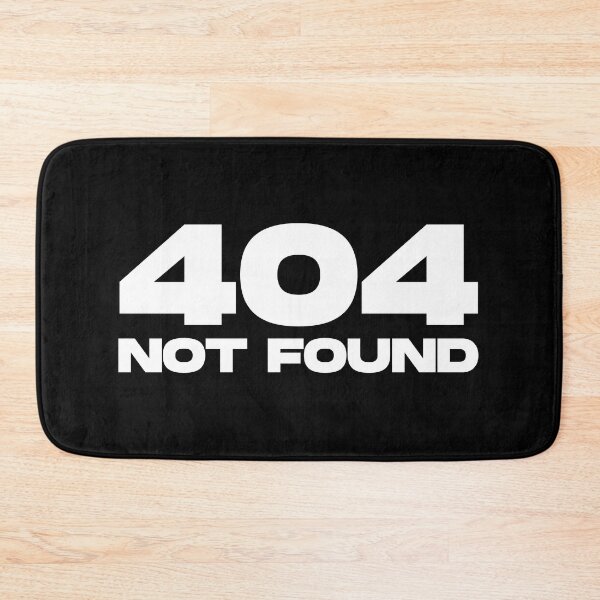 Item preview, 404 not found art minimalist designed and sold by tropical_dream.