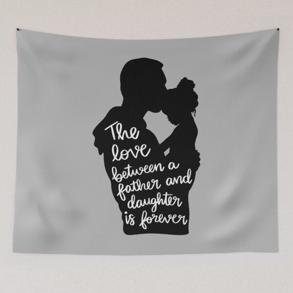 Item preview, the love father betweeen a father and daughter and daughter is forever   designed and sold by SmuMakes.