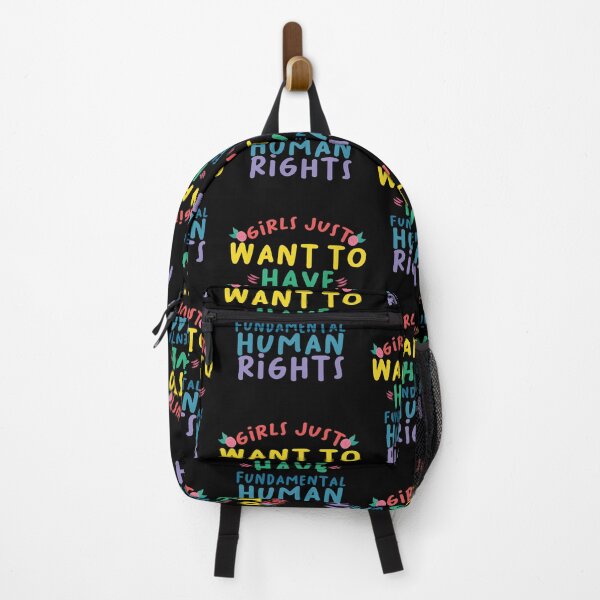 Item preview, Girls Just Wanna Have Fundamental Human Rights Classic T-shirt designed and sold by Achrafilla1.