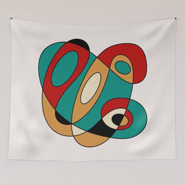 Item preview, Surreal Amoeba #7 (Miro Inspired) designed and sold by Texterns.