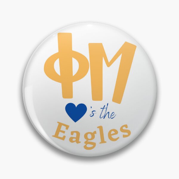 Item preview, phi mu loves the eagles designed and sold by skylarpatterson.