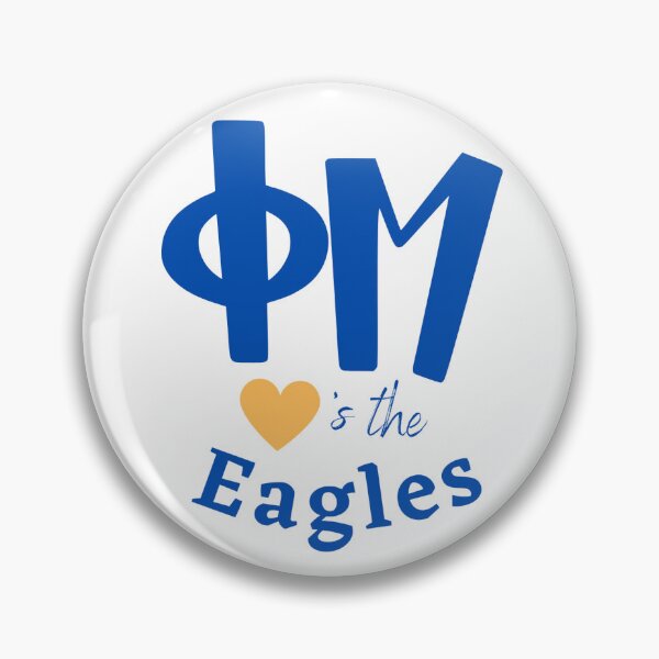 Item preview, phi mu loves the eagles designed and sold by skylarpatterson.