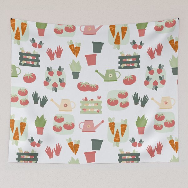 Item preview, Gardening Theme Pattern  designed and sold by silviaol.