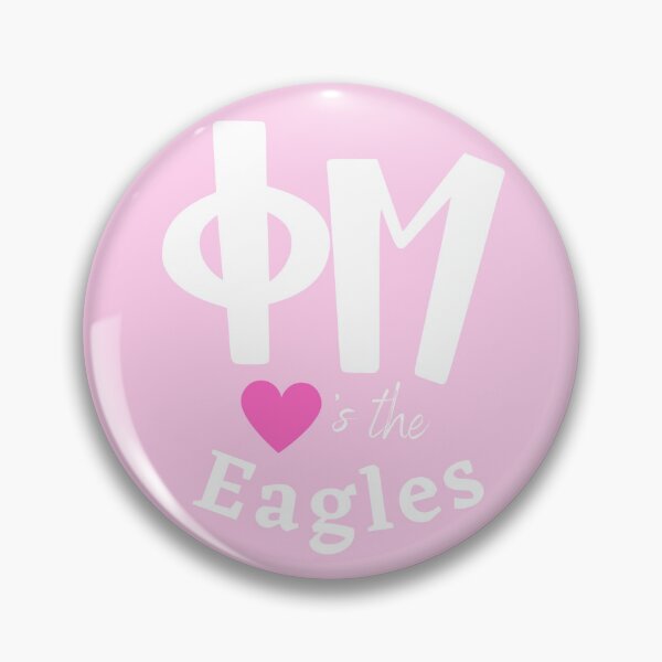 Item preview, phi mu loves the eagles designed and sold by skylarpatterson.