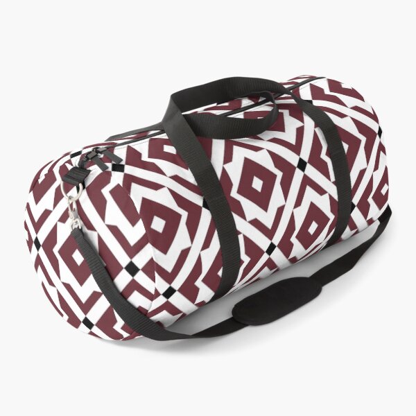 Item preview, Diamantes geométricos y cruces en Pantone Cabernet designed and sold by ilexdesigns.