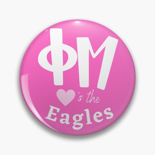 Item preview, phi mu loves the eagles designed and sold by skylarpatterson.