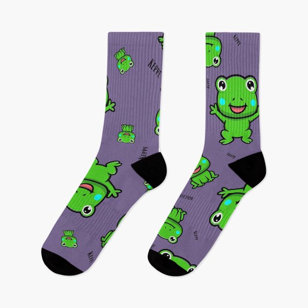 Item preview,  Keppe the Frog Logo Pattern - Purple designed and sold by Krysnya.